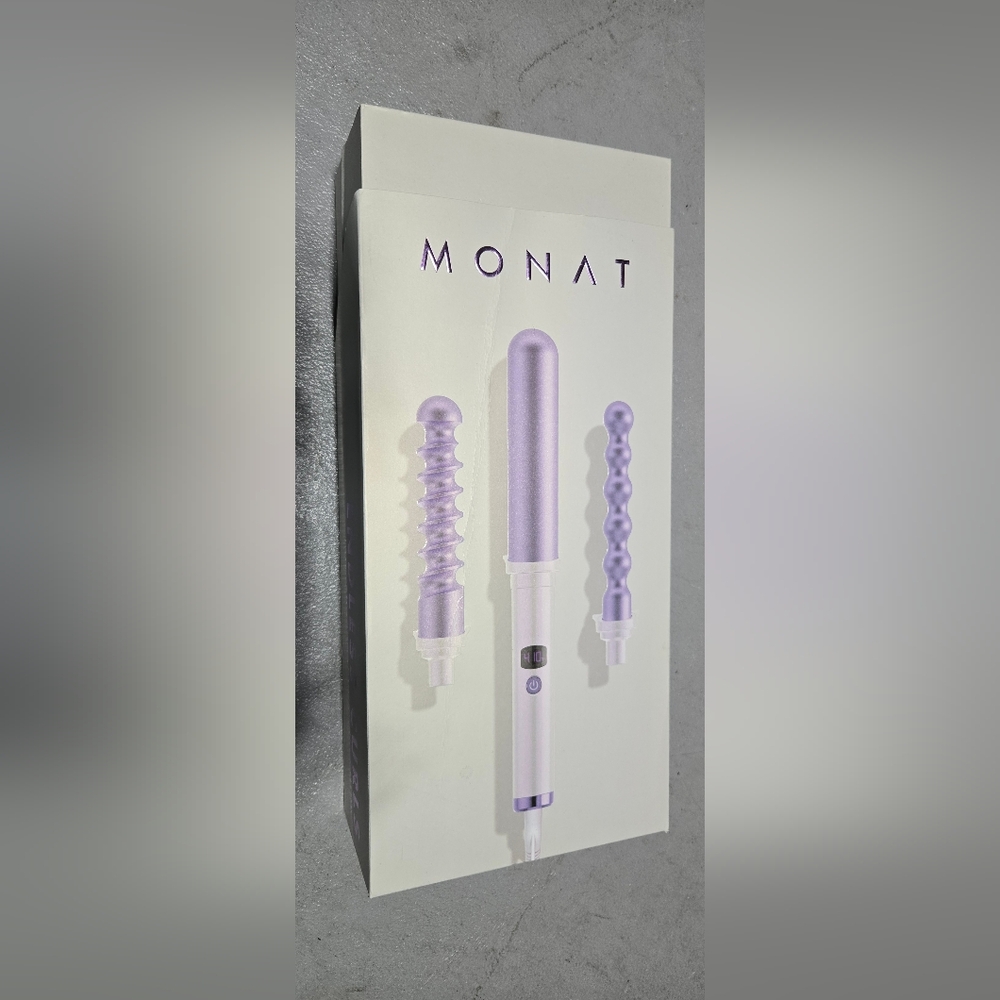 Purple Endless Curling Interchangeable Wand Set